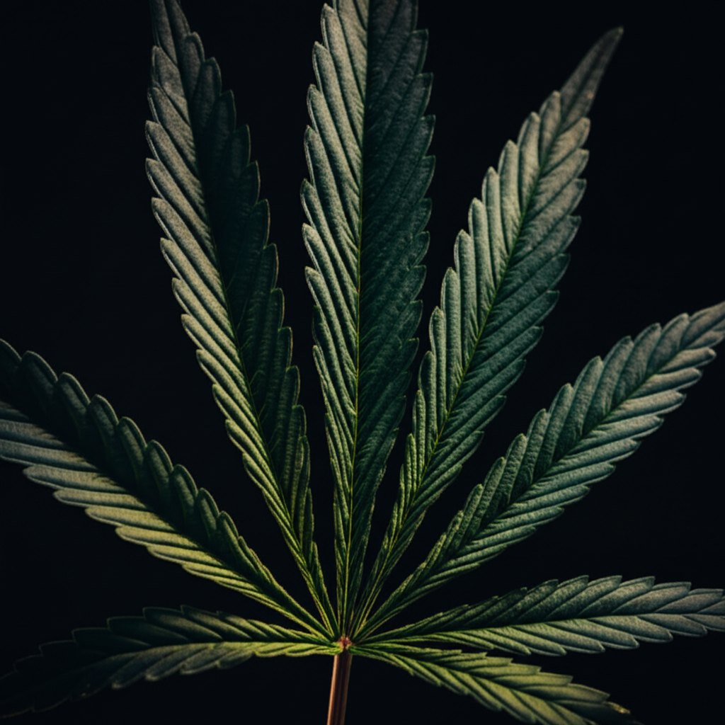 Abstract Cannabis Background